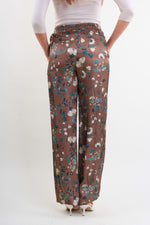 Carica l'immagine nel visualizzatore di Gallery, Pantaloni palazzo con stampa floreale