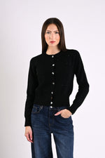 Load image into Gallery viewer, Cardigan con micropaillettes