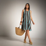 Load image into Gallery viewer, Abito stripes maxi
