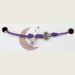 Carica l'immagine nel visualizzatore di Gallery, Bracciale filo magico ditale e quadrifoglio