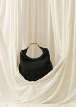 Load image into Gallery viewer, Borsa tracolla texture manico in metallo