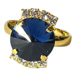 Load image into Gallery viewer, Anello regolabile brillante