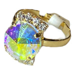 Load image into Gallery viewer, Anello regolabile brillante