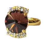 Load image into Gallery viewer, Anello regolabile brillante