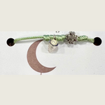 Carica l'immagine nel visualizzatore di Gallery, Bracciale filo magico ditale e quadrifoglio