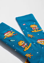 Load image into Gallery viewer, Calzini BeGarfield Snow - in Cotone Organico