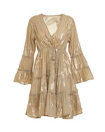 Load image into Gallery viewer, Abito fantasia foglie