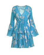 Load image into Gallery viewer, Abito fantasia foglie