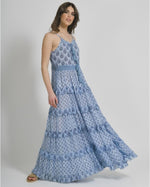 Carica l'immagine nel visualizzatore di Gallery, Abito lungo argento