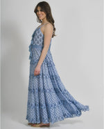 Carica l'immagine nel visualizzatore di Gallery, Abito lungo argento