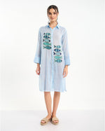 Load image into Gallery viewer, Camicia/Kaftano con pesci
