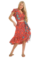 Carica l'immagine nel visualizzatore di Gallery, Gonna lunga fantasia