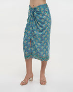 Load image into Gallery viewer, Gonna cota stampa fantasia