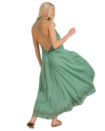 Load image into Gallery viewer, Abito lungo rombi