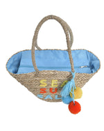 Carica l'immagine nel visualizzatore di Gallery, Borsa di paglia ''SEA SUN SALT''