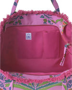 Load image into Gallery viewer, Borsa in tessuto con pappagalli