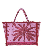 Load image into Gallery viewer, Borsa in tessuto con palme