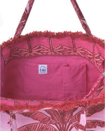 Load image into Gallery viewer, Borsa in tessuto con palme