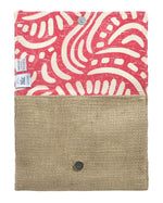 Carica l'immagine nel visualizzatore di Gallery, Borsa a busta in iuta