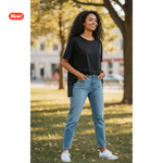 Load image into Gallery viewer, Maglia a tinta unita over