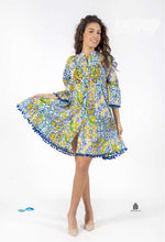 Load image into Gallery viewer, Abito corto a maniche lunghe