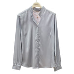 Load image into Gallery viewer, Camicia colletto alla coreana LK