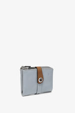 Carica l'immagine nel visualizzatore di Gallery, Portafoglio piccolo in pelle bicolore