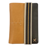 Load image into Gallery viewer, Portafoglio piccolo da uomo in pelle con protezione RFID