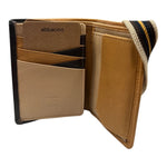 Load image into Gallery viewer, Portafoglio piccolo da uomo in pelle con protezione RFID