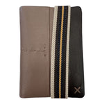 Load image into Gallery viewer, Portafoglio piccolo da uomo in pelle con protezione RFID