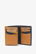 Load image into Gallery viewer, Portafoglio da uomo in pelle con protezione RFID