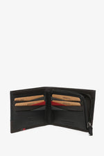 Load image into Gallery viewer, Portafoglio da uomo in pelle con protezione RFID