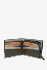 Load image into Gallery viewer, Portafoglio da uomo in pelle con protezione RFID