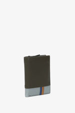 Load image into Gallery viewer, Portafoglio da uomo in pelle con protezione RFID