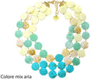 Load image into Gallery viewer, Collana girocollo mix aria