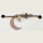 Carica l'immagine nel visualizzatore di Gallery, Bracciale filo magico ditale e quadrifoglio