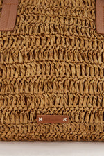 Carica l'immagine nel visualizzatore di Gallery, Borsa a tracolla in rafia