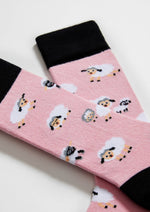 Load image into Gallery viewer, Calzini BeSheep Pink - in Cotone Organico