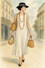 Carica l'immagine nel visualizzatore di Gallery, Abito smanicato in lino