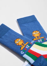 Load image into Gallery viewer, Calzini BeGarfield Strisce - in Cotone Organico