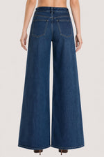 Carica l'immagine nel visualizzatore di Gallery, Jeans wide - leg a vita alta