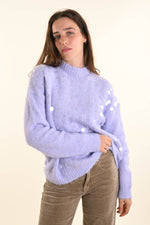 Load image into Gallery viewer, Maglione maxi paillettes