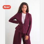 Carica l'immagine nel visualizzatore di Gallery, Giacca con rifiniture a taglio vivo