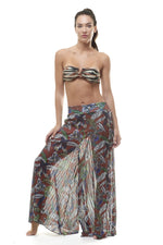 Carica l'immagine nel visualizzatore di Gallery, Pantalone Zampa Orchidea