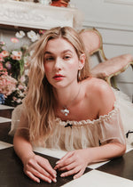 Load image into Gallery viewer, Collana Gatto di Alice “We are all mad here!”