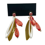 Load image into Gallery viewer, Orecchini foglie brillanti