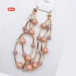 Load image into Gallery viewer, Collana dorata con sfere
