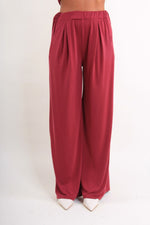 Load image into Gallery viewer, Pantaloni palazzo in viscosa