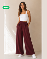 Load image into Gallery viewer, Pantalone a palazzo effetto tuta