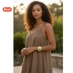 Load image into Gallery viewer, Bracciale con pietre a gocce